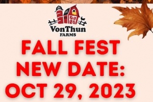 New date for Von Thun Fall Fest